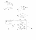 Controls Governor Spring Diagram and Parts List for 20M414-0560-E1  Briggs and Stratton Engine